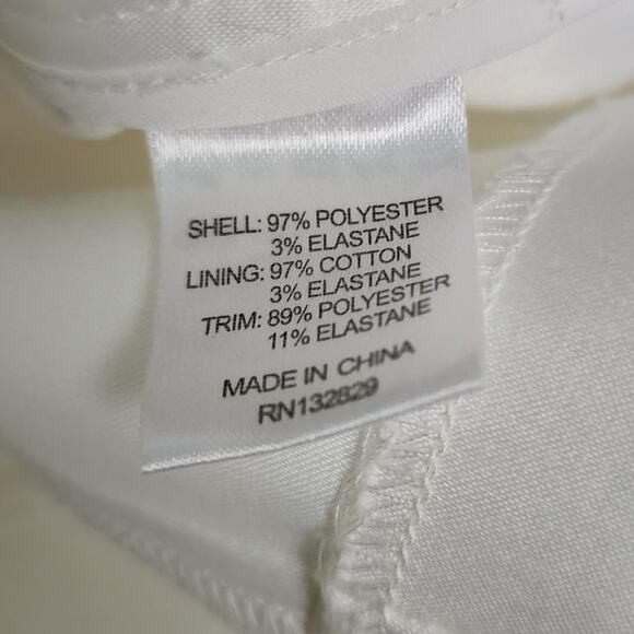 Majorelle Ursula Dress in White Mesh Asymmetrical Strapless Ruched Revolve - Picture 6 of 9